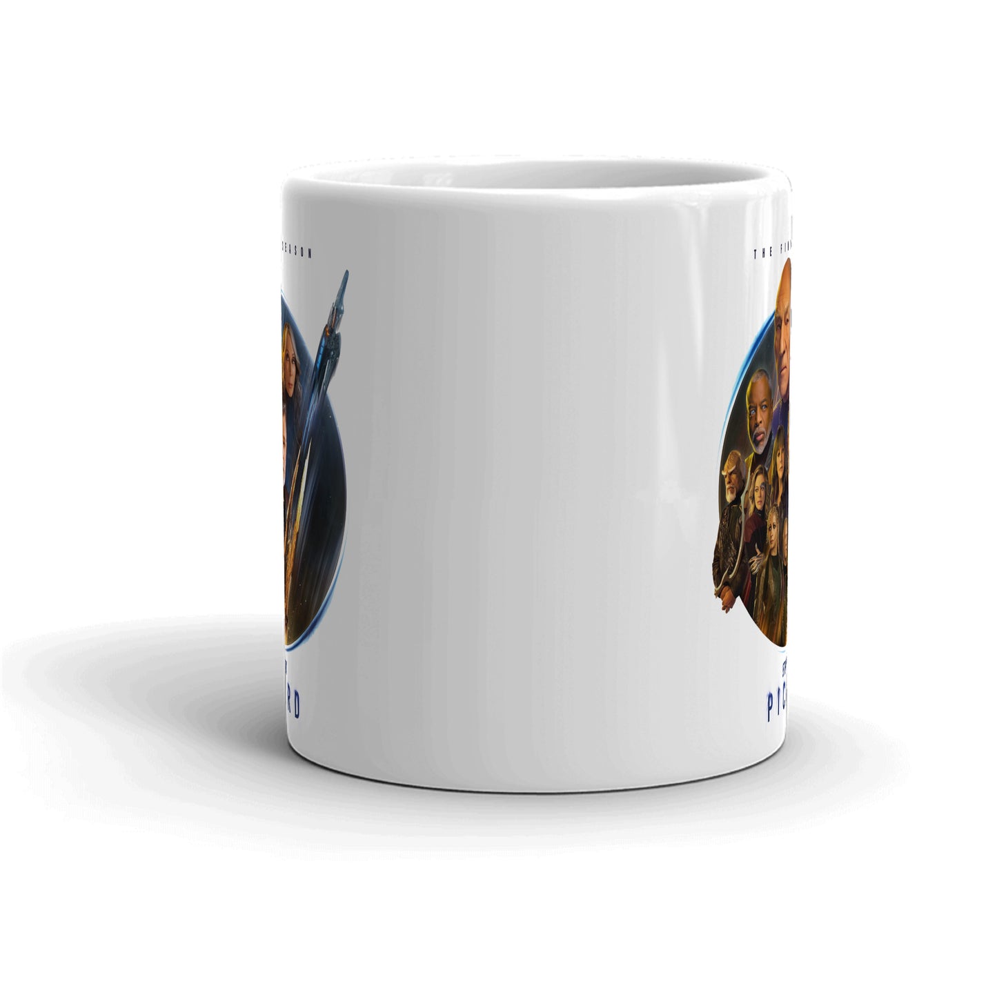 Star Trek: Picard Season 3 Cast White Mug