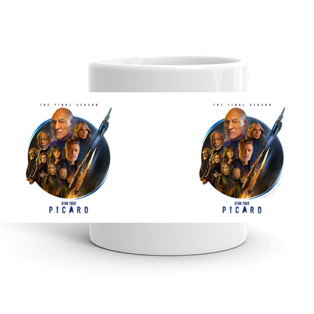 Star Trek: Picard Season 3 Cast White Mug