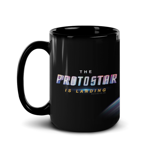 Star Trek: Prodigy The Protostar Is Landing Black Mug