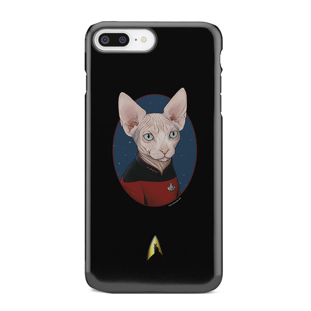 Star Trek: The Next Generation Picard Cat Portrait Tough Phone Case