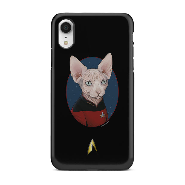 Star Trek: The Next Generation Picard Cat Portrait Tough Phone Case