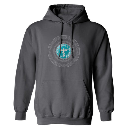 Star Trek: Starfleet Academy Medical Badge Fleece Hooded Sweatshirt