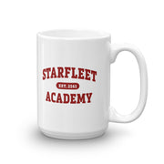 Star Trek Starfleet Academy EST. 2161 White Mug