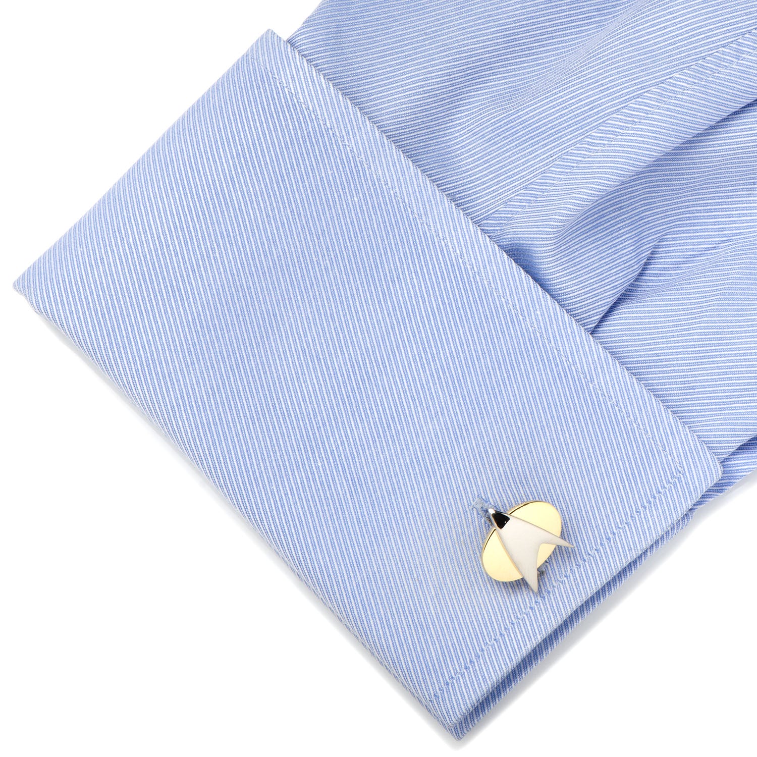 Star Trek Two Tone Delta Shield Cufflinks