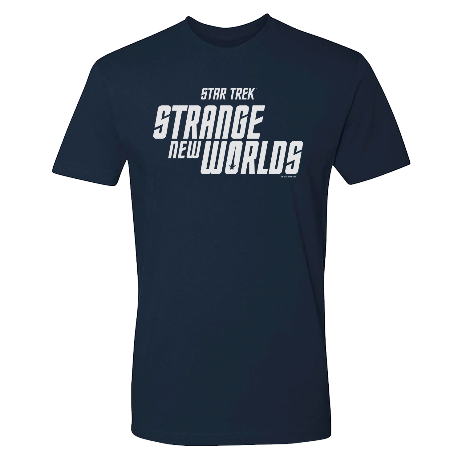 Star Trek: Strange New Worlds Logo Adult Short Sleeve T-Shirt