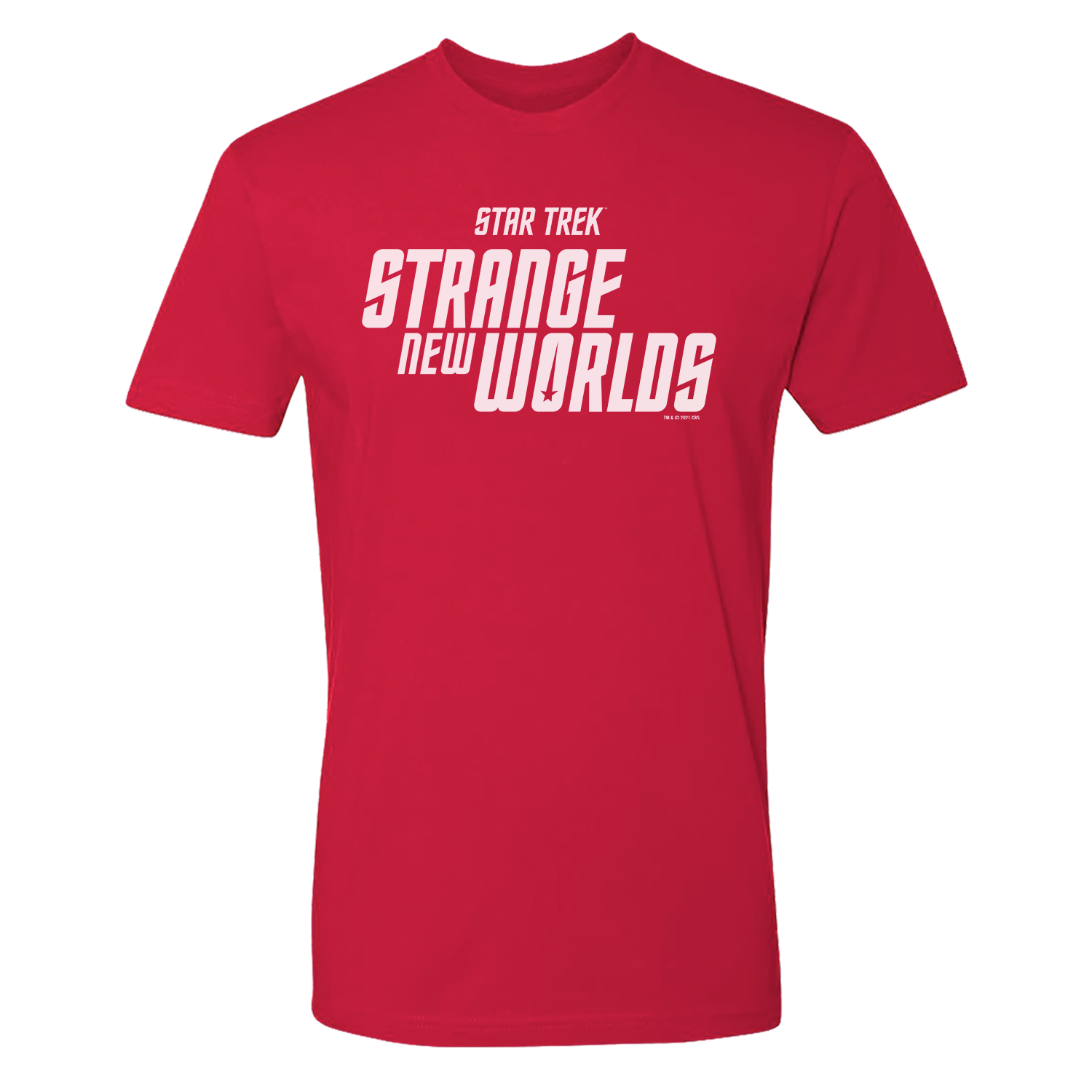 Star Trek: Strange New Worlds Logo Adult Short Sleeve T-Shirt