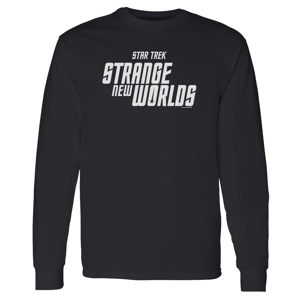 Star Trek: Strange New Worlds Logo Adult Long Sleeve T-Shirt