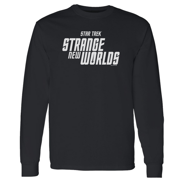 Star Trek: Strange New Worlds Logo Adult Long Sleeve T-Shirt