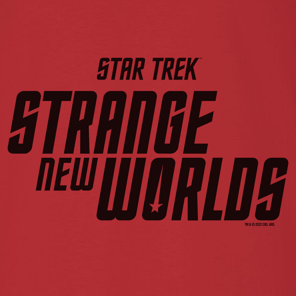 Star Trek: Strange New Worlds Logo Adult Long Sleeve T-Shirt