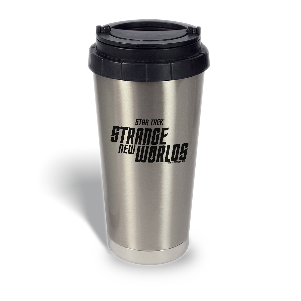 Star Trek: Strange New Worlds Logo 16 oz Stainless Steel Thermal Travel Mug