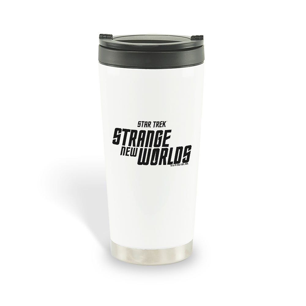 Star Trek: Strange New Worlds Logo 16 oz Stainless Steel Thermal Travel Mug