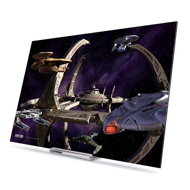 Star Trek: Deep Space Nine Ships of the Line Wheel in the Sky Acrylic