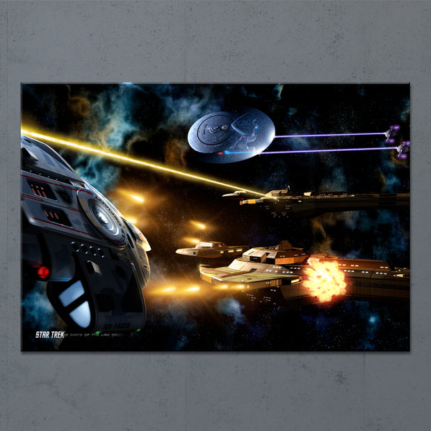 Star Trek: Deep Space Nine Ships of the Line Fortune Favors the Bold Acrylic