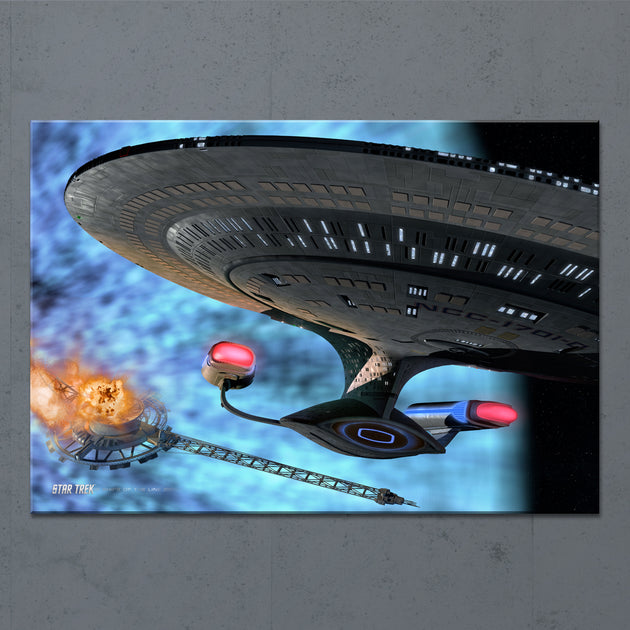 Star Trek: The Next Generation Ships of the Line Quantum Mystery Acryl ...