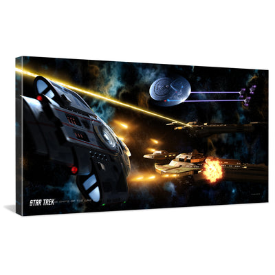 Star Trek: Deep Space 9 Ships of the Line Fortune Favors the Bold Traditional Canvas