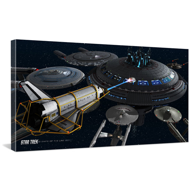 Star Trek Ships of the Line Acquisition Traditional Canvas