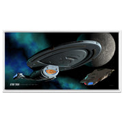 Star Trek: Voyager Ships of the Line Homeward Bound Floating Frame Wrapped Canvas