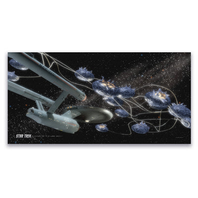 Star Trek: The Original Series Ships of the Line Beyond the Farthest Star Removable Wall Cling