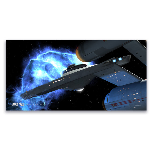 Star Trek: The Original Series Ships of the Line Righteous Wrath Satin Poster