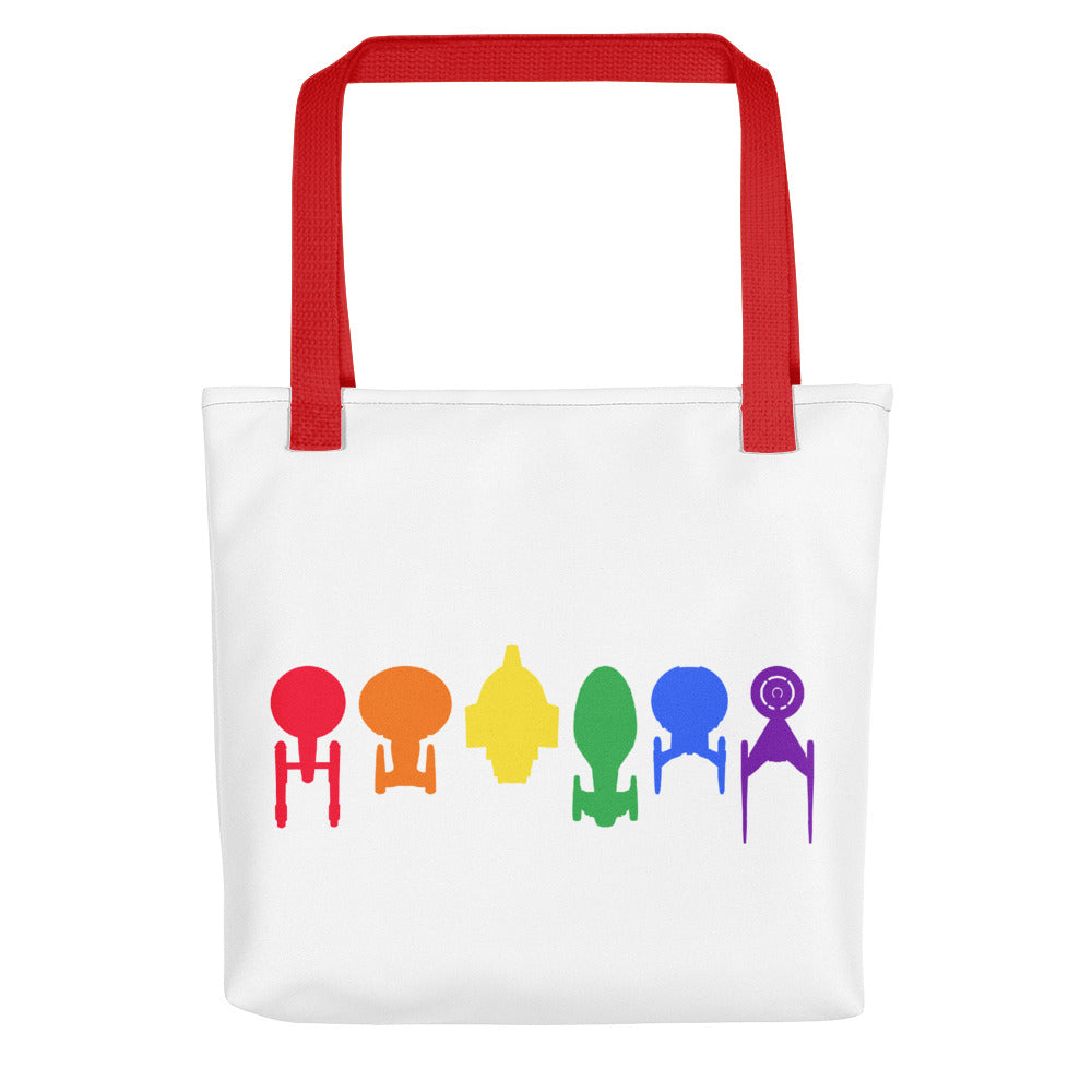 Star Trek Ships of the Line Pride Premium Tote Bag