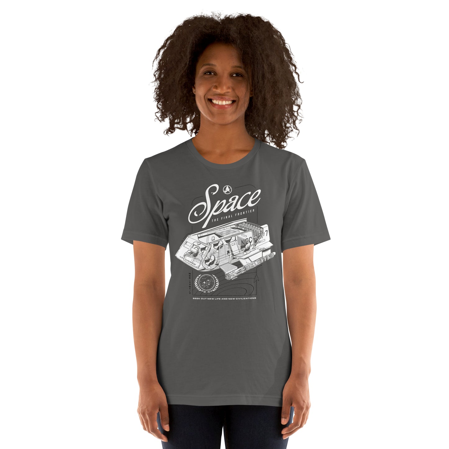 Star Trek Space Adult T-Shirt