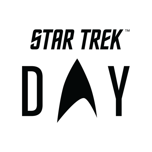 Star Trek Day Logo 14 oz Stainless Steel Travel Mug with Handle