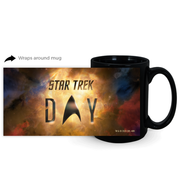 Star Trek Day Logo Black Mug