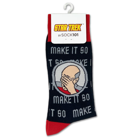 Star Trek: The Next Generation Facepalm Sock