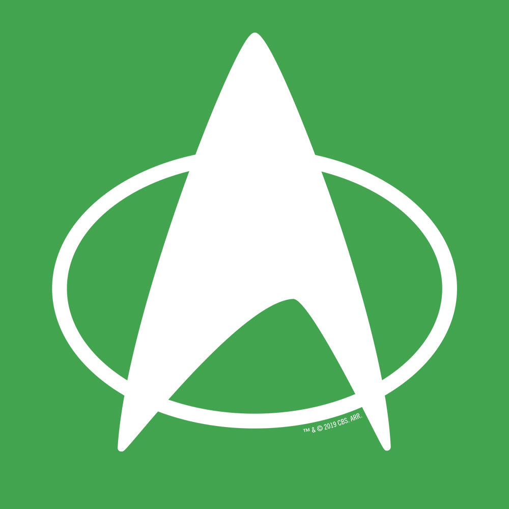 Star Trek: The Next Generation Delta St. Patrick's Day Adult Short Sleeve T-Shirt