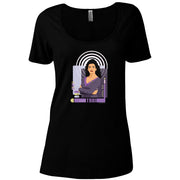 Star Trek: The Next Generation Deanna Troi Women's Relaxed Scoop Neck T-Shirt
