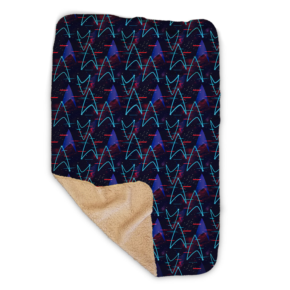 Star Trek: The Next Generation Delta Sherpa Blanket