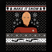 Star Trek: The Next Generation Make It Snow Women's Relaxed Scoop Neck T-Shirt