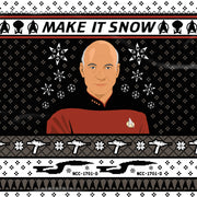 Star Trek: The Next Generation Make It Snow Sherpa Blanket