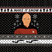 Star Trek: The Next Generation Make It Snow Tote Bag