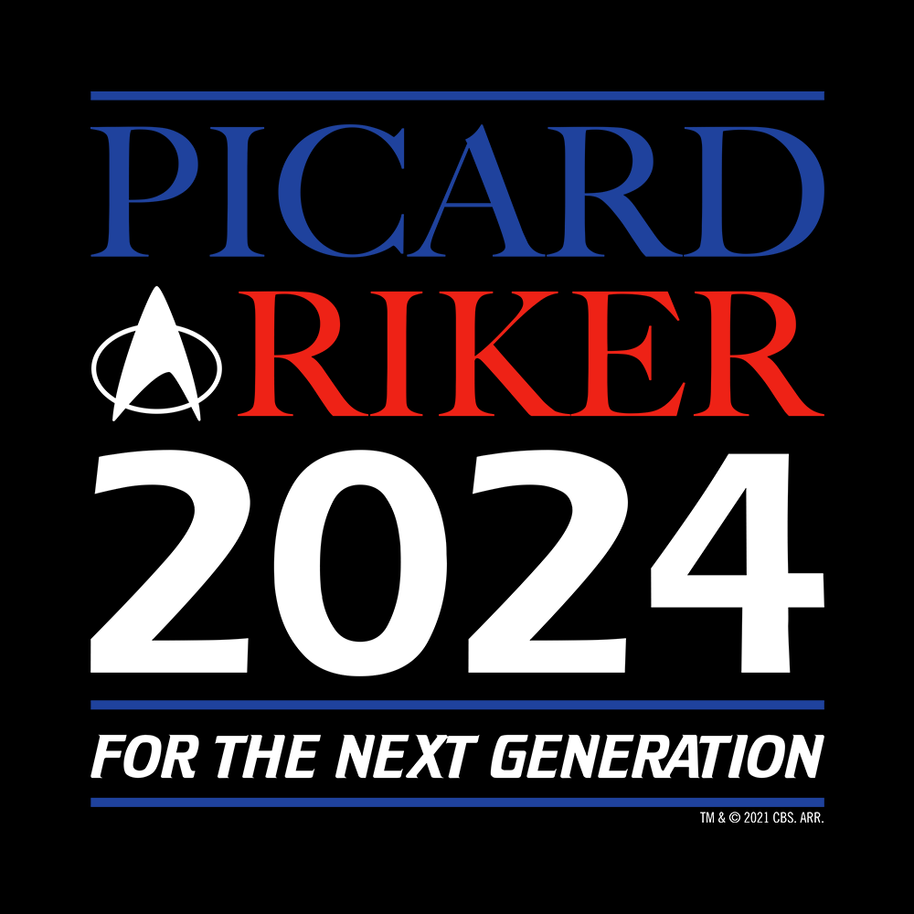 Star Trek: The Next Generation Picard & Riker 2024 Women's Short Sleeve T-Shirt