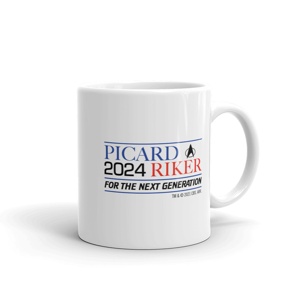  Star Trek: Picard Starfleet to the Core White Mug - Officially  Licensed - 15 oz : Home & Kitchen
