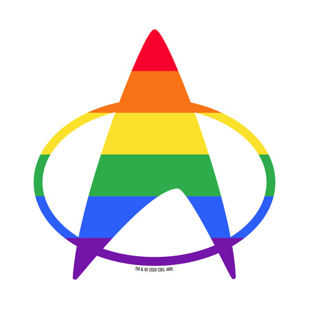 Star Trek: The Next Generation Pride Delta White Mug