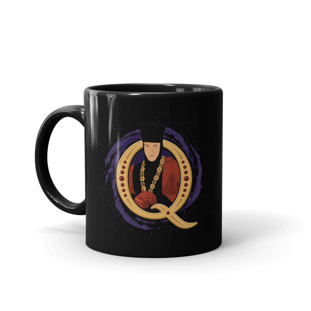 Star Trek: The Next Generation Q White Mug