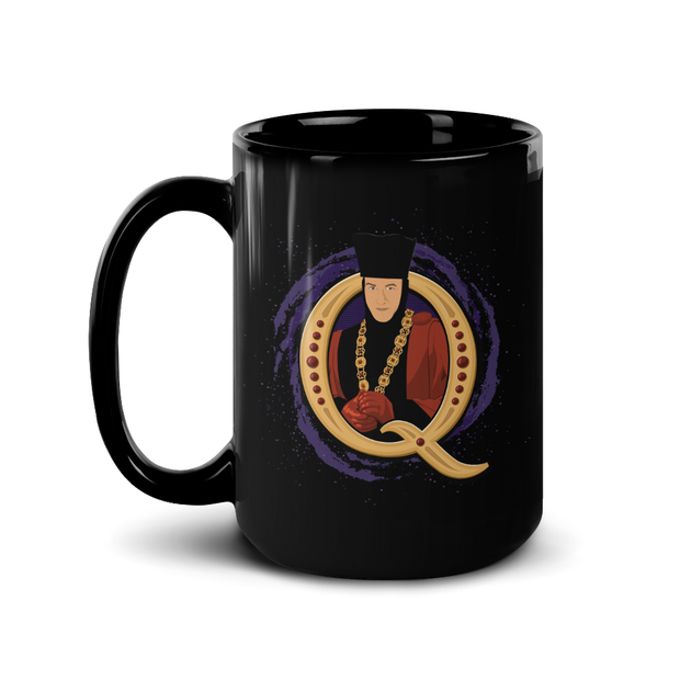 Star Trek: The Next Generation Q White Mug