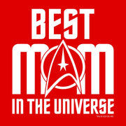 Star Trek: The Original Series Best Mom in the Universe Women's Relaxed Scoop Neck T-Shirt
