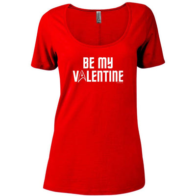 Star Trek: The Original Series Be My Valentine Women's Relaxed Scoop Neck T-Shirt