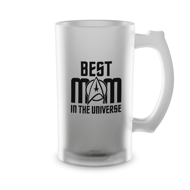 Star Trek: The Original Series Best Mom In The Universe 16oz Frosted Beer Stein