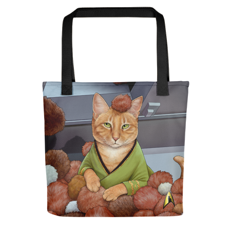 Star Trek: The Original Series Tribble Cat Premium Tote Bag