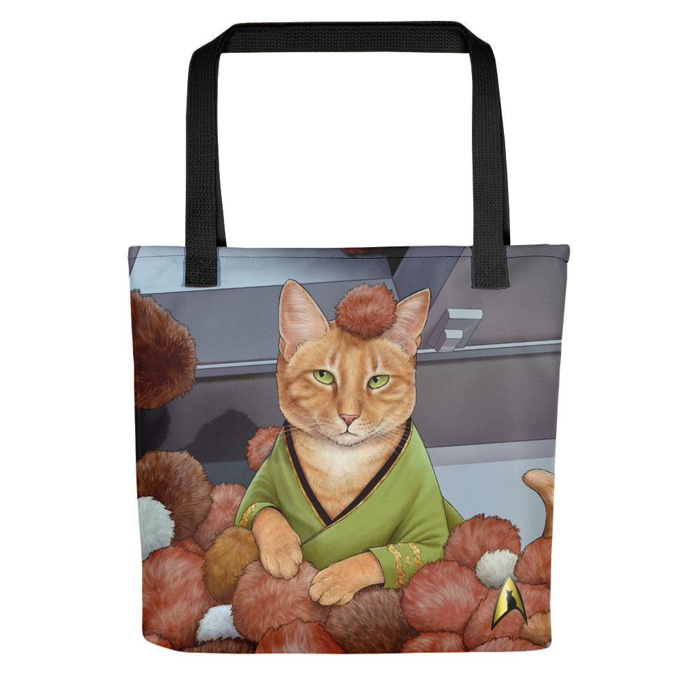 Star Trek: The Original Series Tribble Cat Premium Tote Bag