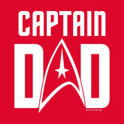 Star Trek: The Original Series Captain Dad Adult Short Sleeve T-Shirt