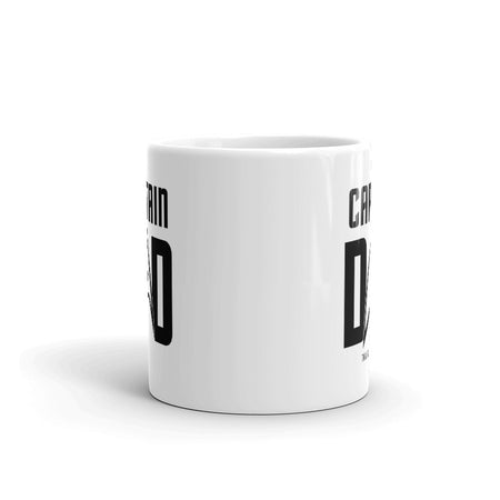 Star Trek: The Original Series Captain Dad White Mug