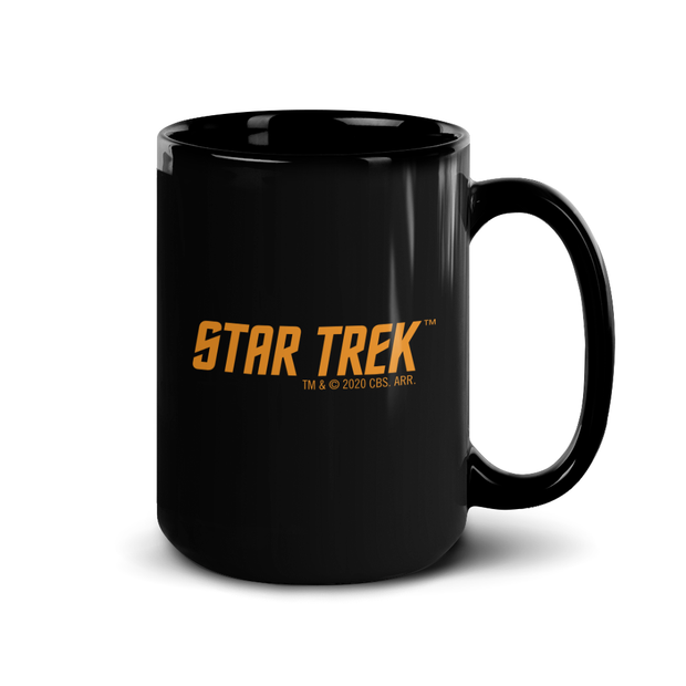 Star Trek: The Original Series Delta Pumpkin Black Mug