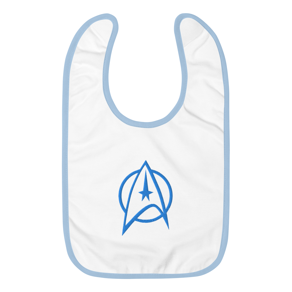 Star Trek: The Original Series Delta Embroidered Baby Bib