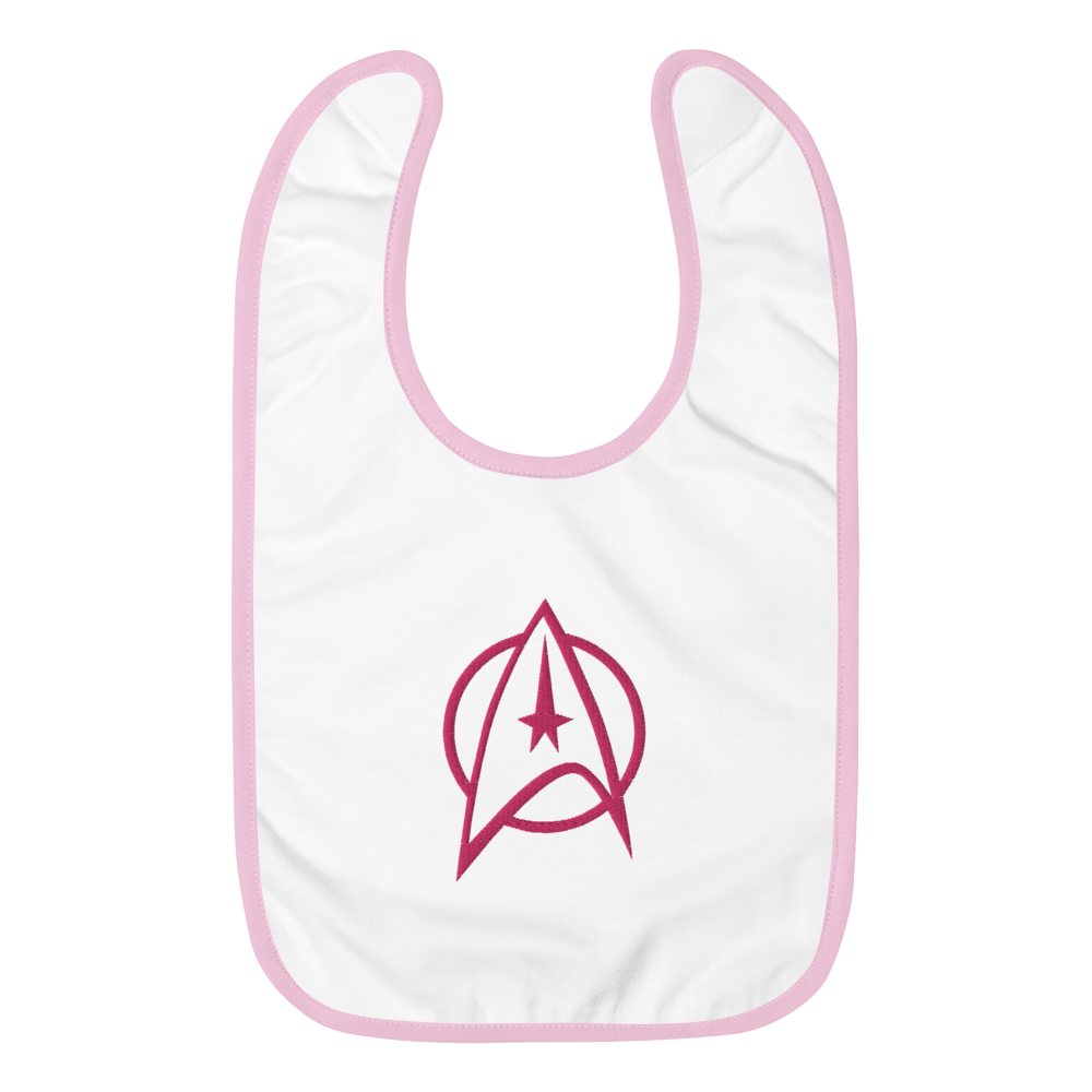 Star Trek: The Original Series Delta Embroidered Baby Bib