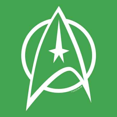 Star Trek: The Original Series Delta St. Patrick's Day Adult Short Sleeve T-Shirt